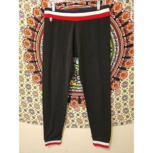 Rossignol Black Sweatpants with Red and White Accents